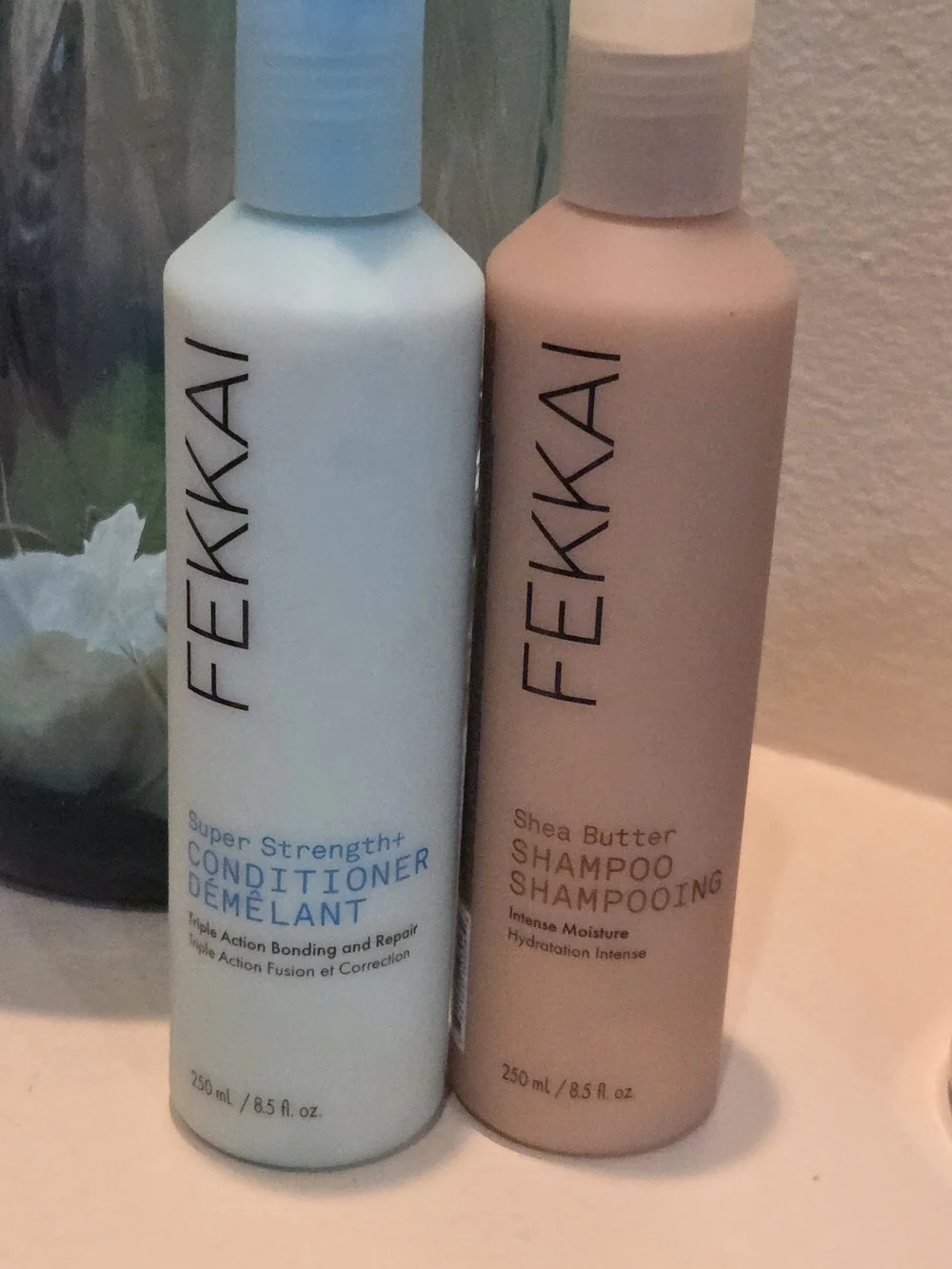 Fekkai Hair Care Bundle Shea Butter Shampoo & Super Strength+ Conditioner 8.5 oz